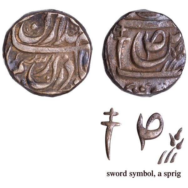 CIS-Patiala, Sahib Singh Sahrind Mint Silver Rupee.