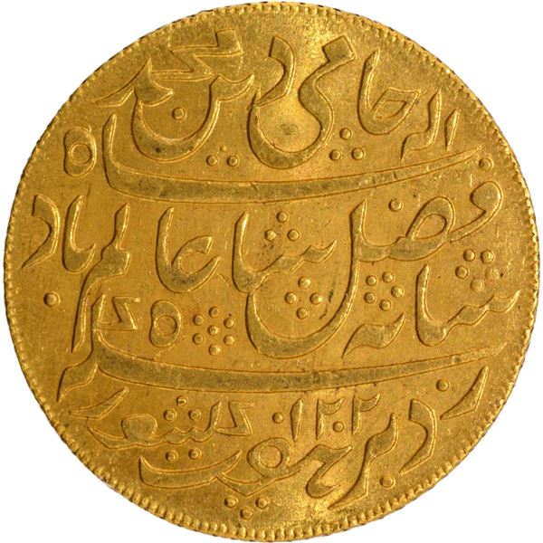 Bengal Presidency, Murshidabad Mint Gold Mohur AH 1202 /19 RY.