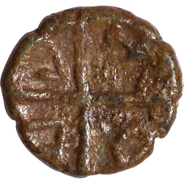 Madras Presidency Copper Half Pice Contemporary Issue 1808 AD Coin.