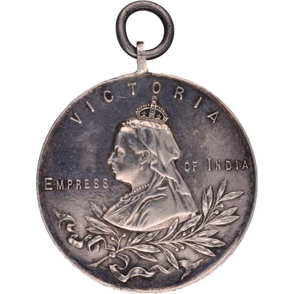 Royal Army Temperance Silver Medal of Victoria Empress of 1901.