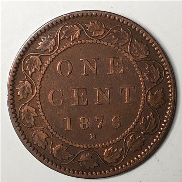 Canadian Large Cent 1876