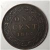 Image 1 : Canadian Large Cent 1893 VF +