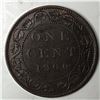 Image 1 : Canadian Large Cent 1900 NO-H Semi Key Date EF++