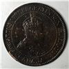 Image 2 : Canadian Large Cent 1905 UNC TRACE RED