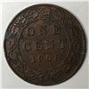 Image 1 : Canadian Large Cent 1908 VF+