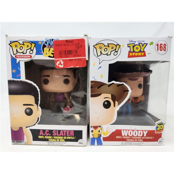 2 Funko Pops