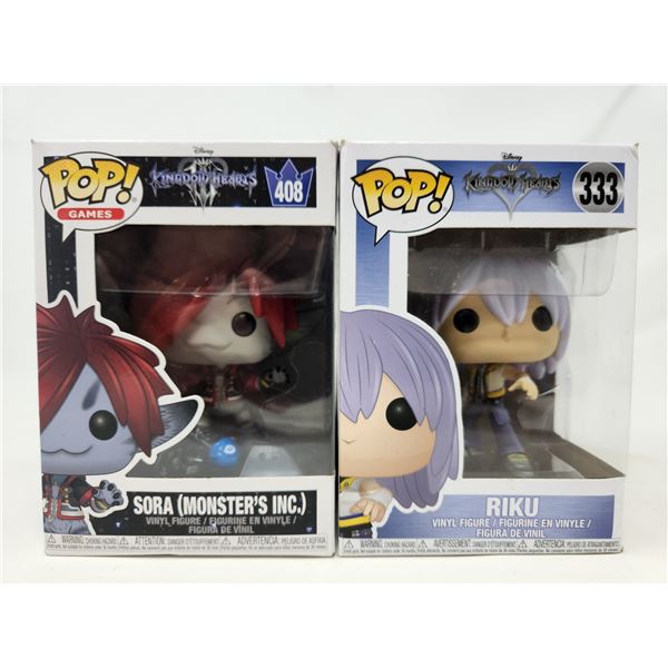 2 Funko Pops