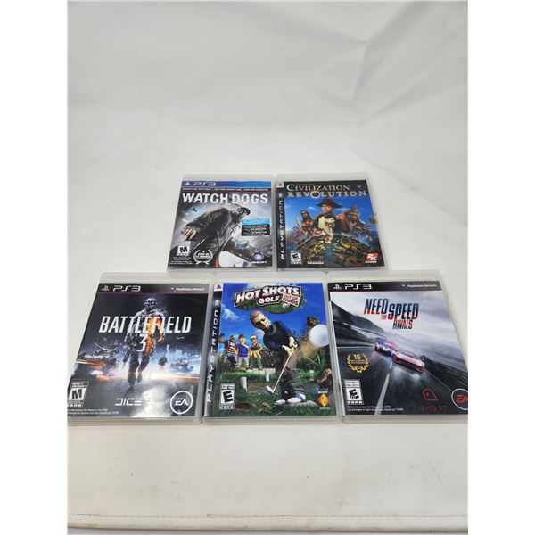 PS3 Video Game Lot