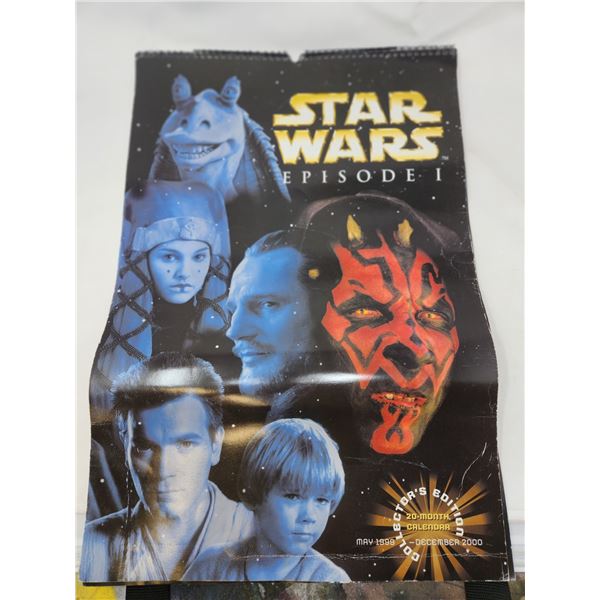 Star Wars 1999-2000 Large Calendar