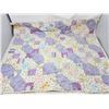 Image 1 : Vintage Handmade Baby Quilt