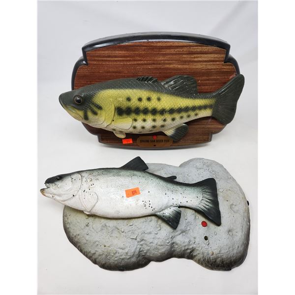 2 Battery Powered Signing Fish