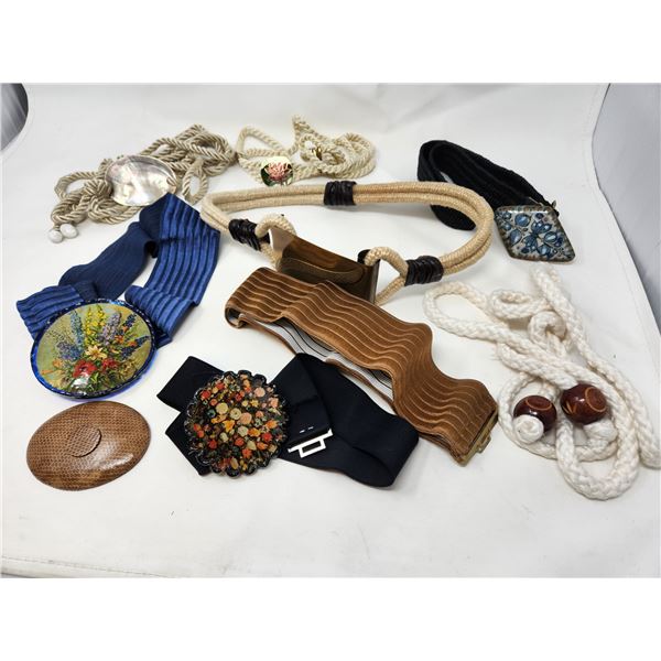 Vintage Belt Lot