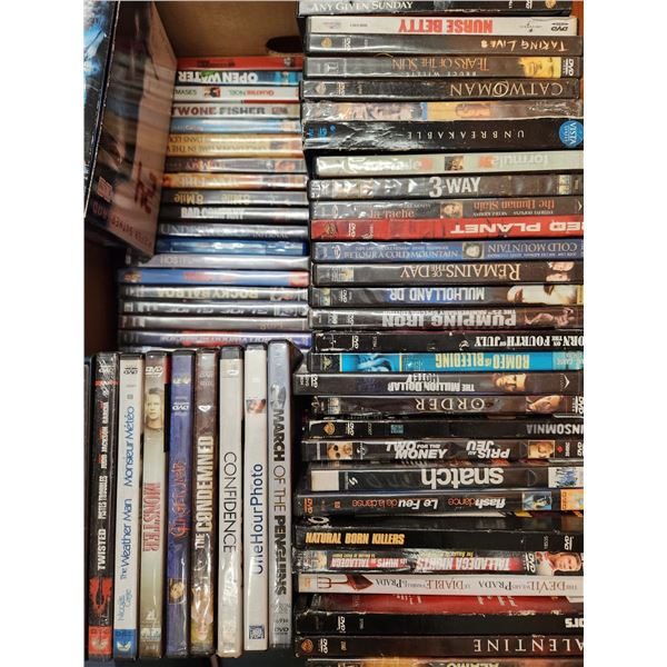 Box Lot Of Dvds
