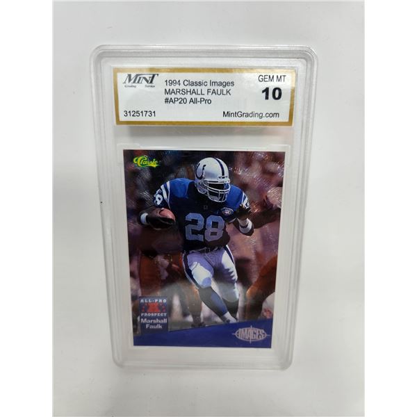 Graded Football Card