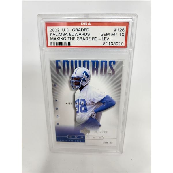 Graded Football Card
