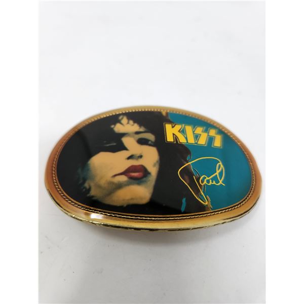 Vintage Kiss Paul Stanley Belt Buckle