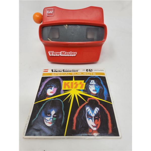 Vintage Kiss View Master Slides and View Master