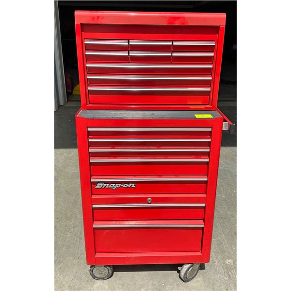 SNAP-ON, VINTAGE SNAP-ON TOOLBOXES EASY ROLL SET: KRA-59C AND KRA