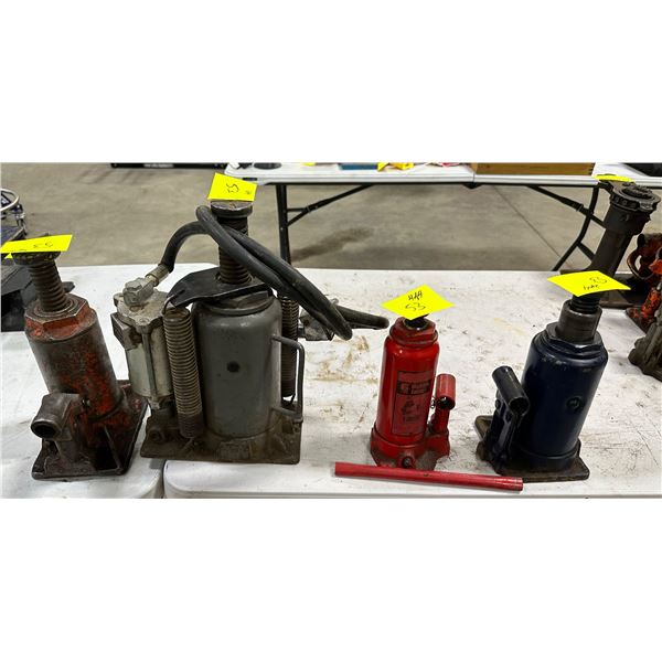 BOTTLE JACKS, LOT OF 4