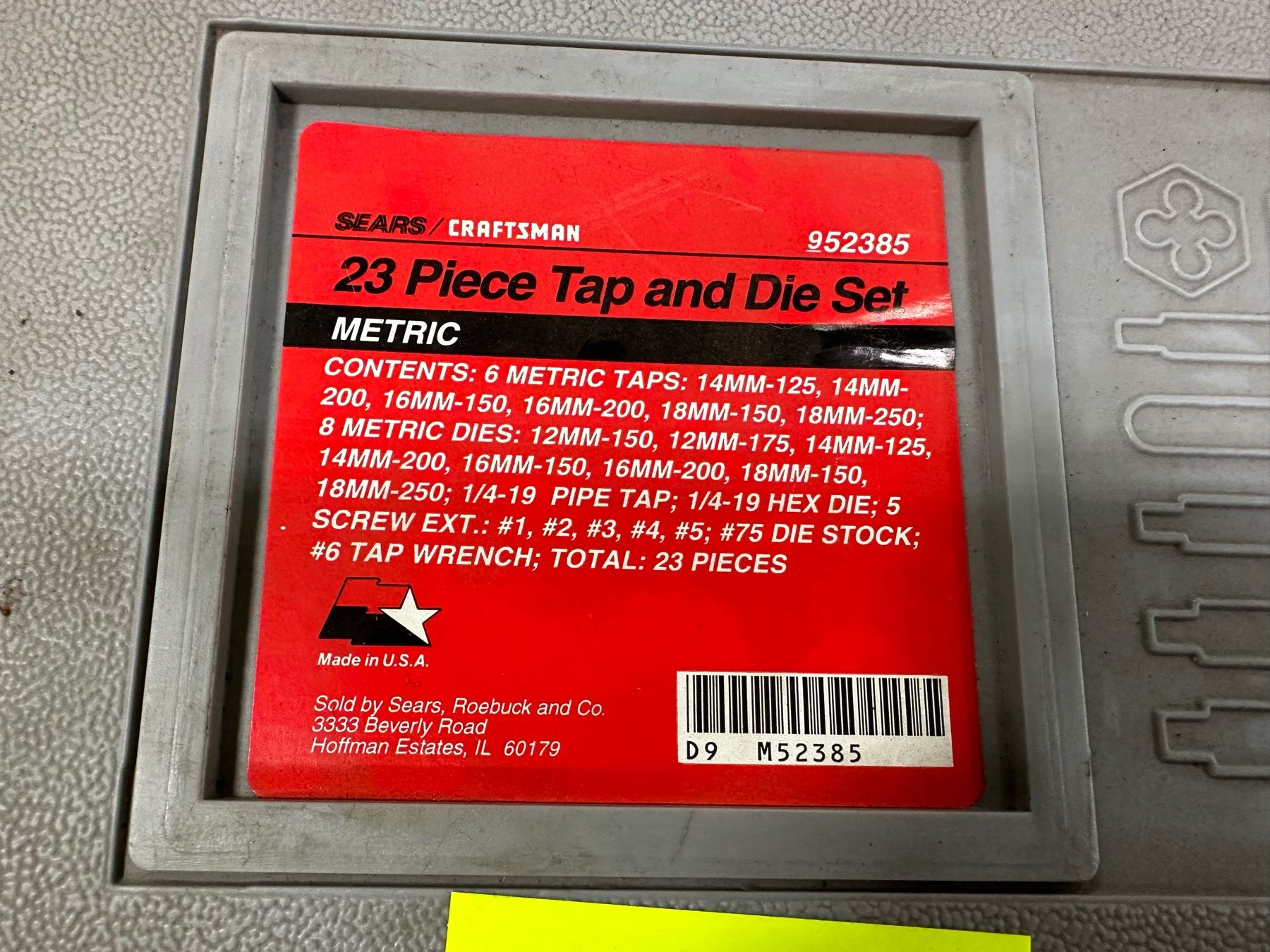 3 8 26 Tap And Die 3 8 26 Tap And Die