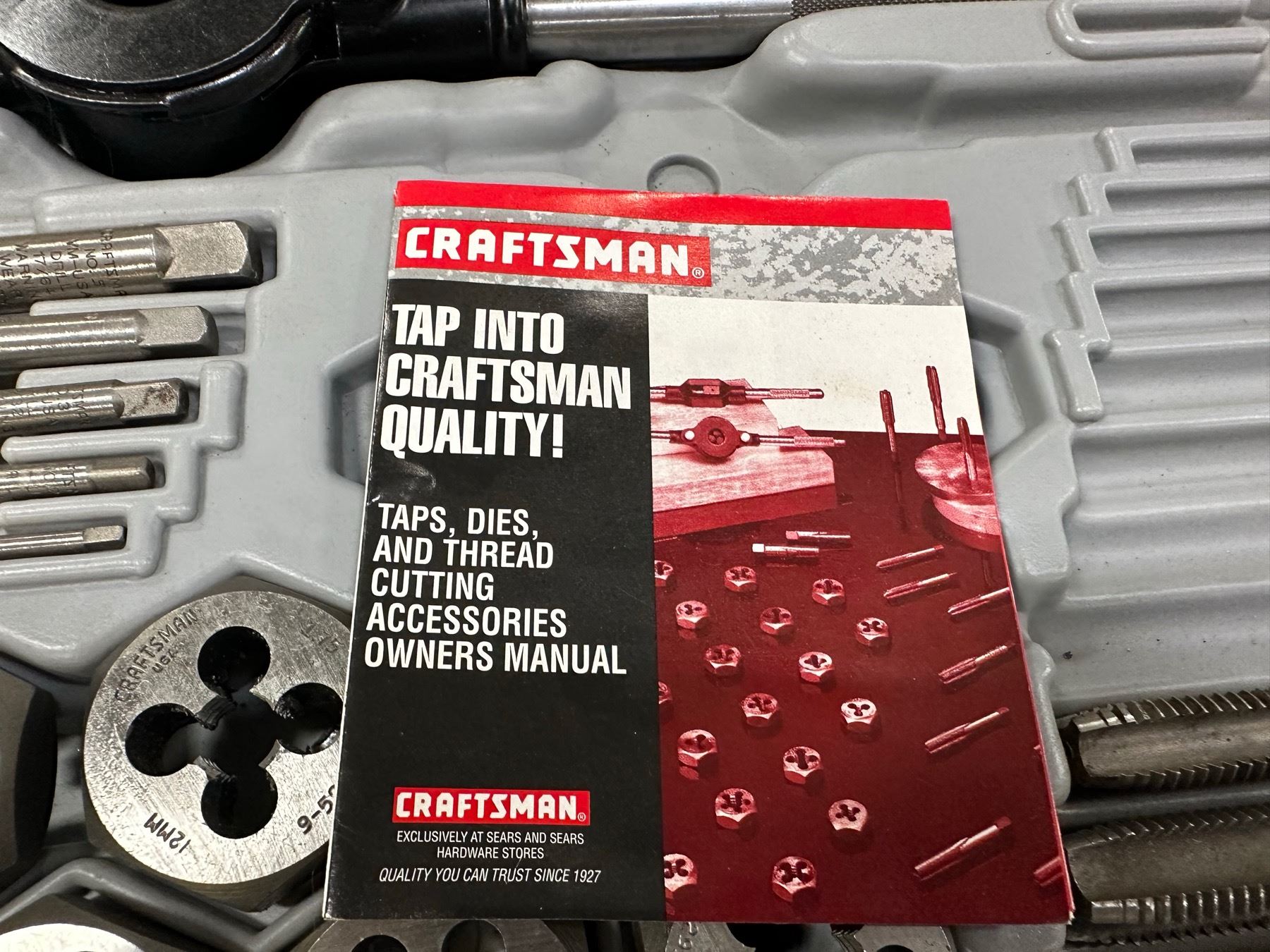 CRAFTSMAN TAP AND DIE SET