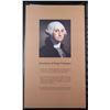 Image 3 : Uncut Uncirculated Sheet of 4x2003A $1 Bills in Folder w/ George Washington Portrait Grades Brillian