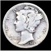 Image 2 : 1924-d Mercury Dime 10c Grades f+