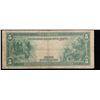 Image 3 : 1914 Large Size $5 Red Seal Federal Reserve Note (Chicago, IL) 7-G Fr-838a Grades f+