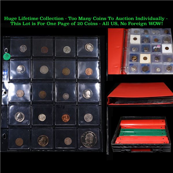 High Value-Huge Liifetime Collection - Too Many Coins To Auction Individually - This Lot is For One 