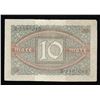 Image 2 : 1920 Germany 10 Marks Banknote (Post-WWI Issue) P# 67a Grades Select AU