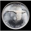 Image 3 : 1967 Canada 1 Dollar  K: 70 Grades Choice Unc+ PL