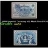 Image 1 : 1908 Imperial Germany 100 Mark Note P# 34 Grades Choice AU/BU Slider