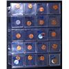 Image 2 : Page of 20 Different Date Lincoln 1 Cents All Red Most Gem Unc or Better WOW!