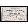 Image 2 : 1864 Confederate 20 Dollar Intrest Note Grades Choice AU/BU Slider