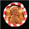 Image 2 : Shotgun Lincoln 1c roll, 1975-d 50 pcs Bank Wrapper.