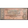 Image 2 : 1864 $10 Confederate Note, T68 Grades vf++