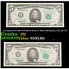 Image 1 : 2x Consecutive 1995 $5 Federal Reserve Notes (Richmond, VA), All CU! Grades CU