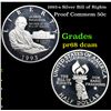 Image 1 : Proof 1993-s Silver Bill of Rights Modern Commem Half Dollar 50c Grades GEM++ Proof Deep Cameo