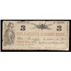 Image 2 : 1864 $3 Note Bank Of Augusta, Georgia Grades f+