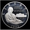 Image 2 : Proof 1993-s Silver Bill of Rights Modern Commem Half Dollar 50c Grades GEM++ Proof Deep Cameo