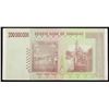 Image 3 : 2008 Zimbabwe 200 Million Dollars Note P: 81 Grades Choice CU