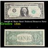 Image 1 : 1963B $1 'Barr Note' Federal Reserve Note Grades vf+