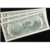 Image 3 : 3x Consecutive 2003 $2 Federal Reserve Notes (Philadelphia, PA), All CU! Grades Gem CU