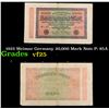 Image 1 : 1923 Weimar Germany 20,000 Mark Note P: 85A Grades vf+