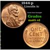 Image 1 : 1944-p Lincoln Cent 1c Grades GEM Unc RD