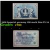 Image 1 : 1908 Imperial germany 100 mark Note P# 34 Grades vf++