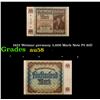 Image 1 : 1922 Weimar germany 5,000 Mark Note P# 81D Grades Choice AU/BU Slider