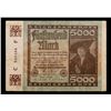 Image 2 : 1922 Weimar germany 5,000 Mark Note P# 81D Grades Choice AU/BU Slider