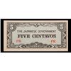 Image 2 : 1942 Philippines 5 Centavos Note P# 103A Grades Select CU