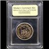 Image 2 : Proof 1991-1995-p WWII Modern Commem Half Dollar 50c Graded GEM++ Proof Deep Cameo By USCG